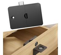 Serrure de tiroir NFC sans apteur électronique de carte à puce pour | Serrure de tiroir NFC sans perçage électronique avec 10 cartes