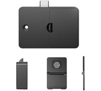 Serrure de tiroir sans clé à empreintes digitales avec poignée, pour serrure compatible avec carte RFID pour armoires de maison ou de bureau, boîtier en alliage de zinc ABS avec chargement de secours