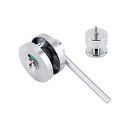 Serrure de toilettes PolyGen Vacant Engaged avec affichage rouge et vert clair pour l'état d'occupation, un boulon indicateur de toilettes publiques robuste pour les bâtiments