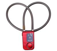 Serrure de vélo de 80 cm, serrure intelligente Bluetooth de contrôle APP | Serrure à chaîne d'alarme antivol avec