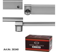 Serrure de vitrine ***Serrure de sécurité avec 2 clés - version DROITE*** (30340)