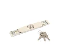 Serrure de volet laquée avec cache plastique - Beige