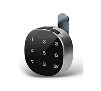 Serrure d'empreintes digitales écran tactile serrure de sécurité numérique armoire en bois clavier tiroir bureau serrure électronique numérique(Password Version2,30mm)