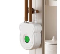 Serrure D'Empreintes Digitales - Serrure Sans Clé Mobile | Pavillon D'empreinte Numérique | Serrure De Sport Cadenas | Logol Rechargeable Étanche Pour Tiroir Boîte À Dos Pour Port