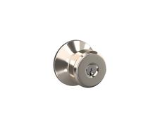Serrure d'entr e cl Schlage F51A BWE 618 PLY Bowery avec garniture Plymouth, nickel poli