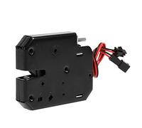 Serrure Electrique 12V Serrure Porte Electro Aimant Serrure Electromagnetique Serrure de Cabinet Armoire Tiroir Contrôle D'accès de Porte avec L'interrupteur de Détection