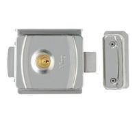 Serrure électrique à pêne pivotant axe 60-70-80-90 - VIRO - VIR9083 Noir G