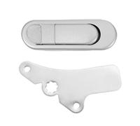 Serrure Électrique de Porte pour Armoire, Alliage de Zinc Argenté | Installation Facile, Résistance à L’usure la Corrosion, Légère, pour Caisse Enregistreuse et Boîte de Compteur