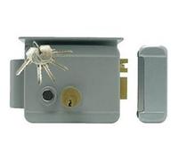 Serrure électrique réversible - EXTEL WE 5001/2 BIS - 5 clés incluses - Gris