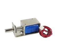 Serrure électrique électromagnétique for porte, 12 V CC, course électronique magnétique, solénoïde de 10 mm, 1 pièce(LY-01A)