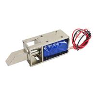 Serrure électrique électromagnétique for porte, 12 V CC, course électronique magnétique, solénoïde de 10 mm, 1 pièce(LY-03B)