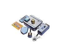 Serrure électrique motorisée 12v avec lecteur de badge intégré btc4 mifare