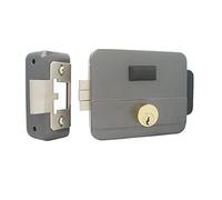 Serrure électrique réversible Dorcas D96/B avec cylindre et bouton 22092