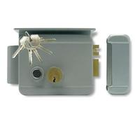 Serrure électrique réversible - EXTEL WE 5001/2 BIS - 5 clés incluses - Gris