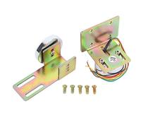 Serrure électromagnétique 12 V, petite serrure magnétique électrique avec une force de maintien de 132,3 lb, serrure électromagnétique miniaturisée et ronde pour porte automatique,