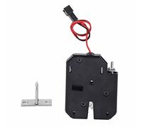 Serrure Électromagnétique DC 12V, Verrou de Tiroir Compact en Acier au Carbone, Verrouillage Électrique Ajustable - Haute Résistance 150kg, Installation Facile, Usage Polyvalent