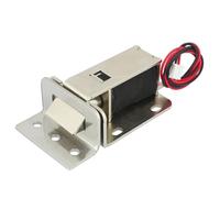 Serrure électromagnétique DC12V24V Serrure électrique épaissie Serrure de porte Contrôle d'accès Serrure électrique Résistance à la force de traction de 150 kg 1 pièces(DC24V)