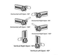 Serrure Électronique 3 Points Code 3-15 Chiffres(Triple lock) | pour physique incluse, matériau ABS , finition noire, installation simple, secours garanti