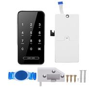 Serrure électronique à carte de mot de passe, serrure intelligente sans ran tactile pour armoire, avec RFID et double mot de passe, pour armoire, casier, tiroir ou (Boucle de bracelet)