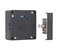 Serrure électronique d'armoire, serrures RFID cachées programmables avec carte de capteur, serrure d'armoire invisible sans trou pour armoire en bois, placard, tiroir, placards