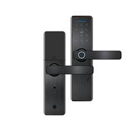 Serrure électronique de sécurité Tuya WiFi intelligente avec application, verrouillage biométrique par empreinte digitale et carte à code(22x160(5050))