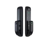 Serrure électronique intelligente à empreintes digitales, serrure de porte numérique avec clavier tactile TTLock ou application Tuya for la maison serrure connectée(1 UK)