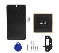 Serrure électronique intelligente, étiquette de carte d'identité, serrure de sécurité à induction pour sauna, salle de bains, armoires, classeurs, alliage de zinc ABS, serrure
