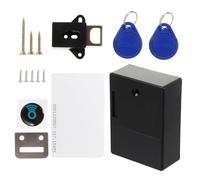 Serrure Électronique Invisible pour Armoire, Capteur sans Fil T3 | Montage sans Perçage, Double Porte et Meuble Médical, Alimentation 2 Piles Aa, Usage Bureau Partagé ou Salle de Sport