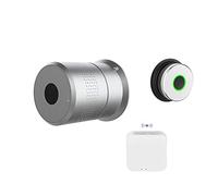 Serrure Electronique, TUYA Smart Lock TTLock M531 empreinte digitale maison télécommande sans fil Original cylindre coupe clé/supprimer interrupteur espagne(M531 Gatway Fin,TUYA Version)