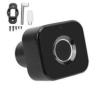 Serrure Empreinte Digitale, Serrure Intelligente USB Rechargeable, Noire, Ouverture Droite - Reconnaissance 360°, Déverrouillage Rapide 0,3s, Sécurité Anti - Vol pour Bureau et (Type 1)