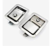 Serrure en acier inoxydable 304 for camion, loquet de panneau de véhicule, remorque, avion, camping-car, caravane, camion, boîte à outils, 1 pièce(Big No key)