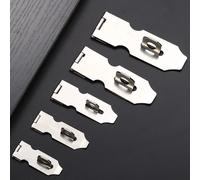 Serrure en acier inoxydable argenté, cadenas pour porte de placard ou tiroir, livraison gratuite 103 x 25