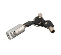 Serrure en alliage de zinc pour distributeur automatique d'eau de type T avec 3 clés, serrure de sécurité anti-levier pour Mai