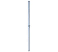 ISEO Crémone en applique STYL'BARR pour serrure 2 points 2,30 m alu satiné 40002301