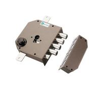 Serrure en applique 3 points 630 marron droite - MOTTURA - 38630VD00X