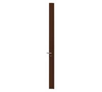 Serrure en applique - 6 points - à bandeau - marron - 11782 DEVISMES