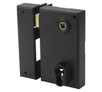 Serrure en applique Bricard monopoint verticale à fouillot Ouvrant Gauche 35 mm Pour grilles et portails