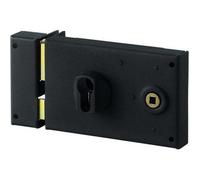 Serrure en applique Bricard Pour Grille ou Portail Ouverture Gauche