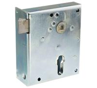 Serrure en applique cylindre 100 mm droite tirant BEVER 85PZWRE