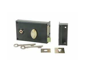 Serrure en applique horizontale - 6 gorges - à fouillot - gauche - 732 MÉTALUX