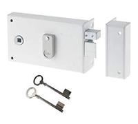 Serrure en applique horizontale a fouillot YAH37D 2 clés fournies Version Droi