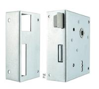 Serrure en applique monopoint droite tirant BEVER 7BBRE