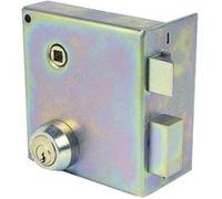 Serrure en applique monopoint JPM SAS - verticale à fouillot - 5 pistons - 3 clés - Droite - 900400-031A G