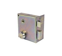 Serrure en applique monopoint JPM SAS - verticale à fouillot - 5 pistons - 3 clés - Droite - 900400-031A
