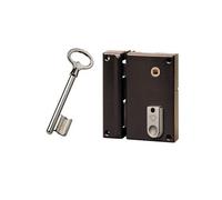 Serrure en applique monopoint verticale Gauche