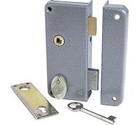 Serrure monopoint en applique pêne dormant 1/2 tour 2 clés droite JPM 446000-02-1Y