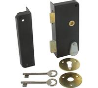 JPM Serrure verticale extra-plate SSA45135 446000-02-21 – Pêne dormant 1/2 tour – Gauche