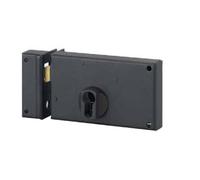 Serrure en applique pour cylindre profilé à crochet 140x83 mm THIRARD - Gauche -