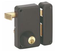 Serrure en applique verticale à tirage - à cylindre rond - G - Optimum FTH THIRARD