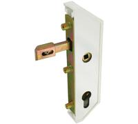 Serrure en retrait GJ pour cadre 40 x 40 mm finition blanc TIRARD GJ791302